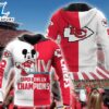 Kansas City Chiefs Mickey Mouse Chiefs Super Bowl Liv Champions And Up Kansas City Chiefs Super Bowl