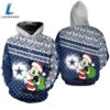 Limited Dallas Cowboys Christmas Mickey Mouse 3D Hoodie - Shirts Gift for Mickey Fans