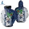 Limited Disney Football, Dallas Cowboys Christmas Mickey Mouse 3D Hoodie - Mickey 3D Shirts Gift