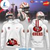 Men’s White San Francisco 49ers Throwback 2024 Hoodie 8 Men’s White San Francisco 49ers Throwback 2024 Hoodie