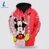 Mickey And Minnie Couple Love 3D Hoodie- Mickey 3D Shirts Gift