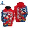 Mickey Fantasia Christmas Disney 3D Hoodie - Gift for Mickey Fans