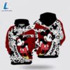 Mickey Mouse Aw Chucks Over Print 3D Hoodie- Mickey 3D Shirts Gift
