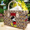 Mickey Mouse Leather Handbag Gift For Women