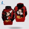 Mickey Mouse Over Print 3D Hoodie Relaxed Fit Hoodie Styles - Mickey 3D Shirts Gift