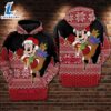 Mickey Mouse Santa Carrying Xmas Gift Bag Ugly Christmas Hoodie 3D Printed - Shirts Gift for Mickey Lovers 2 Mickey Mouse Santa Carrying Xmas Gift Bag Ugly Christmas Hoodie 3D Printed - Shirts Gift for Mickey Lovers