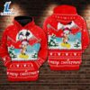 Mickey Mouse Santa In Winter Forest Merry Christmas Hoodie 3D Printed - Shirts Gift for Mickey Lovers 2 Mickey Mouse Santa In Winter Forest Merry Christmas Hoodie 3D Printed - Shirts Gift for Mickey Lovers