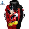 Mickey Mouse Themed Hoodie And Leggings Set