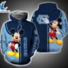 NCAA North Carolina Tar Heels Mickey Mouse Pullover Hoodie AOP Shirt