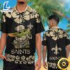 New Orleans Saints Baby Yoda Hawaiian Shirt
