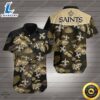 New Orleans Saints Logo Football Summer Vacation Hawaiian Shirt