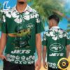 New York Jets Baby Yoda Hawaiian Shirt
