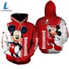 NFL Tampa Bay Buccaneers With Mickey 3D All Over Print Hoodie