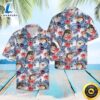 Otter Hibiscus Flower Hawaiian Shirt Summer Button Up