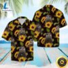 Otter Sunflower Hawaiian Shirt Summer Button Up