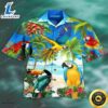 Parrot Rio Island Animal Bird Lover Summer Vacation Hawaiian Shirt