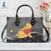 Personalized Winnie The Pooh Cute & Customizable Women Leather Handbag