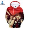 Red Fashion 3D Monokuma Hoodies For Men And Women 2 Red Fashion 3D Monokuma Hoodies For Men And Women