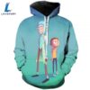 Smooth And Starry Rick And Morty 3D Printed Unisex Hoodies