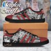 Taylor Swift Reputation Black Stan Smith Shoes 4 Taylor Swift Reputation Black Stan Smith Shoes