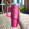 40oz Engraved Tumbler with Handle Celebrating Taylor Swift's Iconic Albums