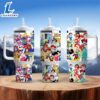 40oz Handle Tumbler With Cartoon Character Pattern