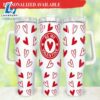 Be My Valentine 40oz Tumbler Happy Valentines Day - 40oz Tumbler with Handle