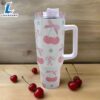 Cherry Coquette 40 oz Travel Tumbler with Bows