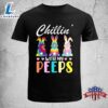 Chillin With My Peeps Tie Dye Bunny Rabbit Easter Teacher, Family Easter Shirt 2 Chillin With My Peeps Tie Dye Bunny Rabbit Easter Teacher, Family Easter Shirt