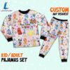 Custom Disney Magical Characters Fun Colorful Team Pajamas Set - Movie Cartoon Holiday Pajamas 8 Custom Disney Magical Characters Fun Colorful Team Pajamas Set - Movie Cartoon Holiday Pajamas