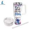 Custom Name Stitch Flower Tumbler With Handle 13 Custom Name Stitch Flower Tumbler With Handle