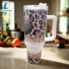Glitter Leopard 40 oz Travel Tumbler Mug 8 Glitter Leopard 40 oz Travel Tumbler Mug