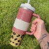 Leopard Print 40oz Personalized Tumbler 2 Leopard Print 40oz Personalized Tumbler