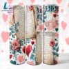 Love Letters Tumbler, 20 Oz Skinny Tumbler, Valentine Tumbler 2 Love Letters Tumbler, 20 Oz Skinny Tumbler, Valentine Tumbler