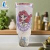 Mermaid 40 oz Travel Tumbler with Handle Magic Park Princess