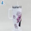 Mermaid Art 40oz Insulated Travel Mug