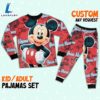 Personalized Red Mickey Mouse Kid Style 2 Pajamas - Movie Cartoon Holiday Pajamas 9 Personalized Red Mickey Mouse Kid Style 2 Pajamas - Movie Cartoon Holiday Pajamas