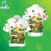 St Patrick School Bus Shamrock White Best Hawaiian Shirts 2025