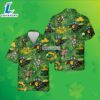 St Patrick Tractor Planter Shamrock Horseshoe Green Quality Hawaiian Shirts 2025