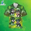 St Patricks Miniature Schnauzer Shamrock Green Authentic Hawaiian Shirts 2025