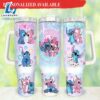 Stitch Cartoon Valentines 40oz Tumbler Wrap Happy Valentines Day - 40oz Tumbler with Handle