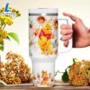 The Pooh 40oz Insulated Tumbler With Floral Design 6 The Pooh 40oz Insulated Tumbler With Floral Design