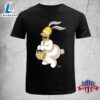 The Simpsons Homer Simpson Easter Bunny Funny Easter Shirt