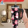 Valentine Gnomes Love 40oz Tumbler Cute Pink Gnomes xoxo Tumbler 40oz - 40oz Tumbler with Handle