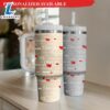 Valentine's Day 40oz with Handle and Straw I Love You Tumbler Valentine's Day Tumbler - 40oz Tumbler with Handle