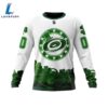 Carolina Hurricanes Happy St.Patrick Days Jersey Long Sleeved Sweatshirt 5 Carolina Hurricanes Happy St.Patrick Days Jersey Long Sleeved Sweatshirt