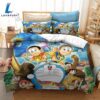Cartoon Doraemon Cosplay Bedding Set Quilt Covers Room Decoration 1 2 Cartoon Doraemon Cosplay Bedding Set Quilt Covers Room Decoration 1