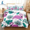 Cartoon Flamingo Bedding Set Quilt Covers 3 3 Cartoon Flamingo Bedding Set Quilt Covers 3