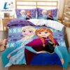 Cartoon Frozen Elsa Anna Bedding Set Quilt Cover 2
