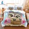 Cartoon Hand Painted Owl Bedding Sets Quilt Cover 5